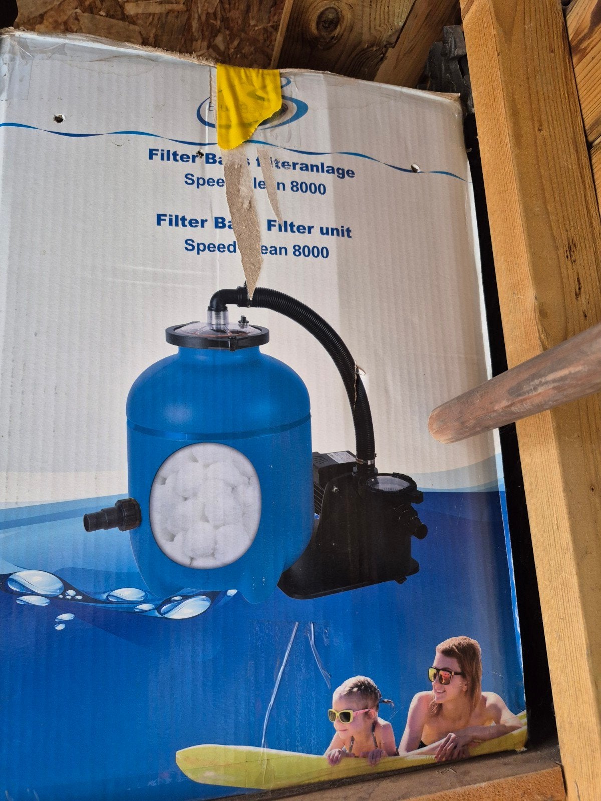 Zwemband filter, Ophalen, Filter