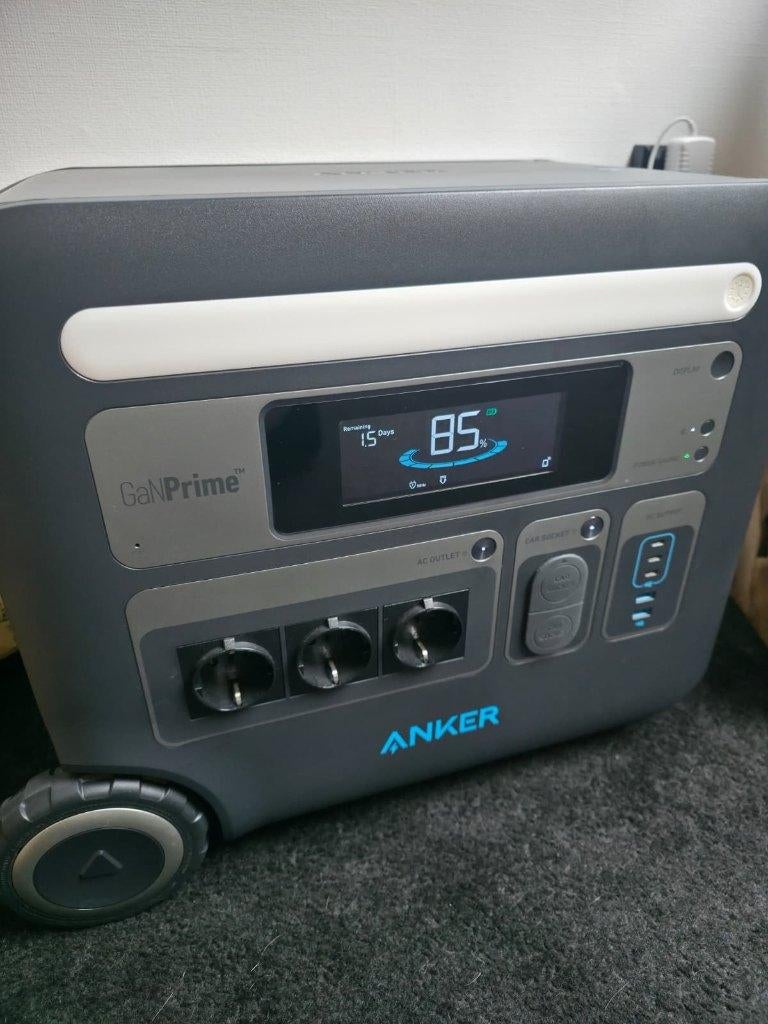 ANKER 767 2kwh powerstation accu, omvormer, regelaar in 1, Ophalen, Zo goed als nieuw