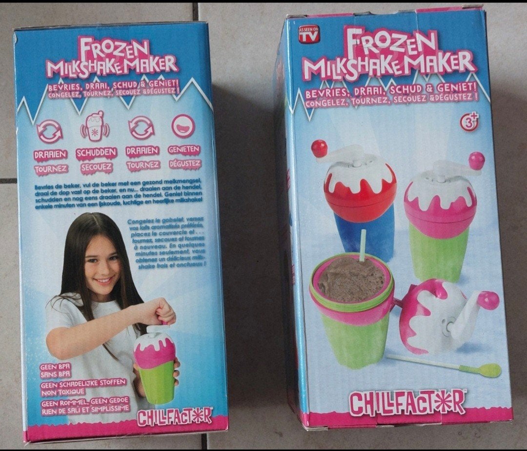 FROZEN
MIKSHAKEMAKER
2 stuks voor €15, Ophalen of Verzenden, Zo goed als nieuw, Meisje