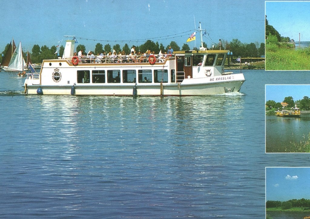 988231 Rondvaartboot de Rosslag Limburg mooie zegel Efteling, Ophalen of Verzenden, 1980 tot heden, Gelopen, Limburg