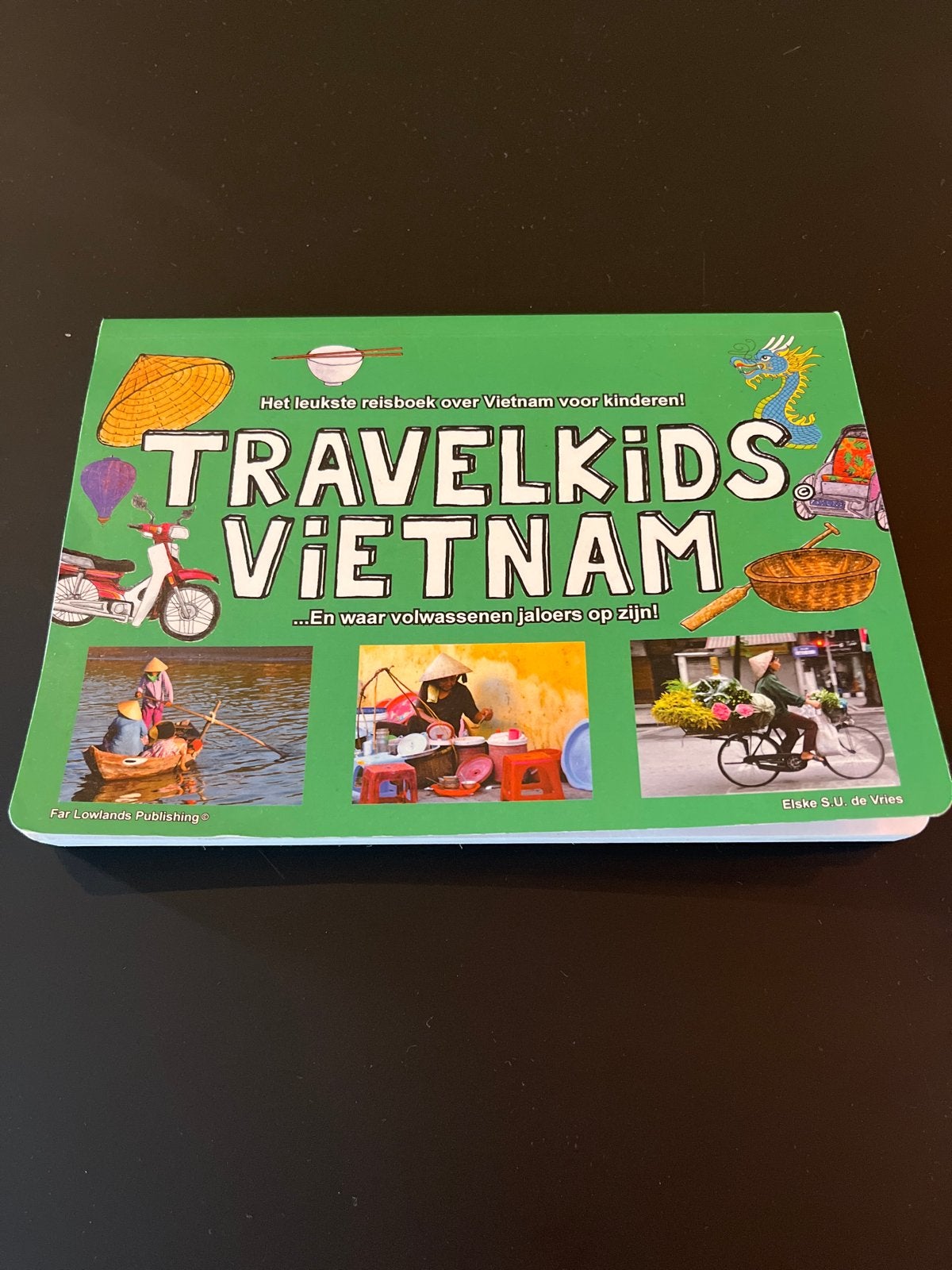 Reisboek Travelkids Vietnam - Het leukste reisboek voor kind, Overige merken, Nieuw, Ophalen of Verzenden, Reisgids of -boek
