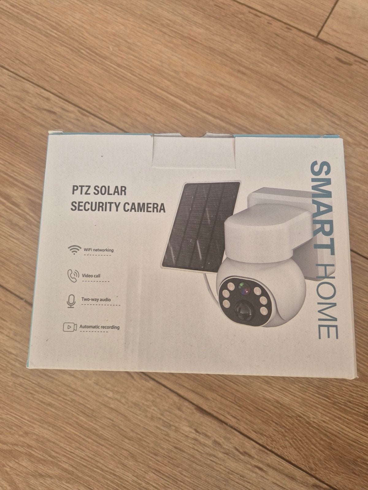 Smart home ptz solar Beveiligingscamera - Nieuw in doos, Ophalen of Verzenden, Nieuw, Buitencamera