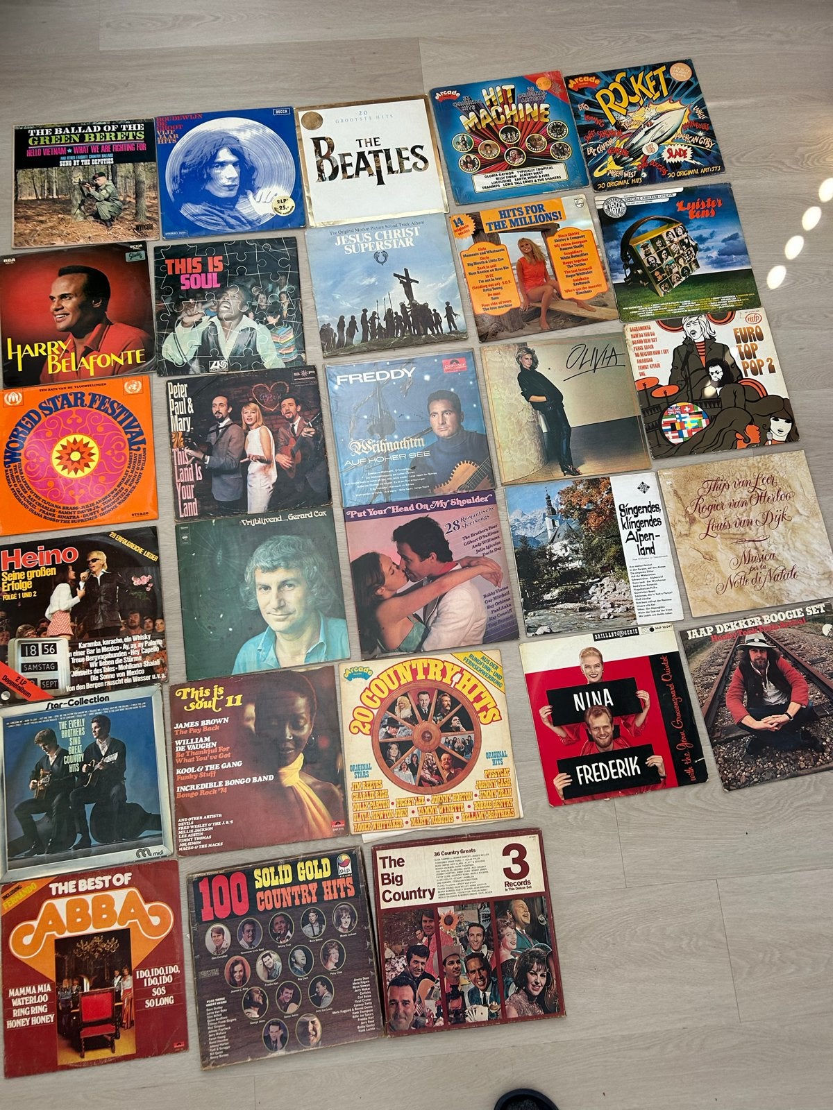 Diverse Pop & Rock Vinyl LP's - Klassiekers en Hits, Cd's en Dvd's, LP, Gebruikt, Pop, Ophalen of Verzenden