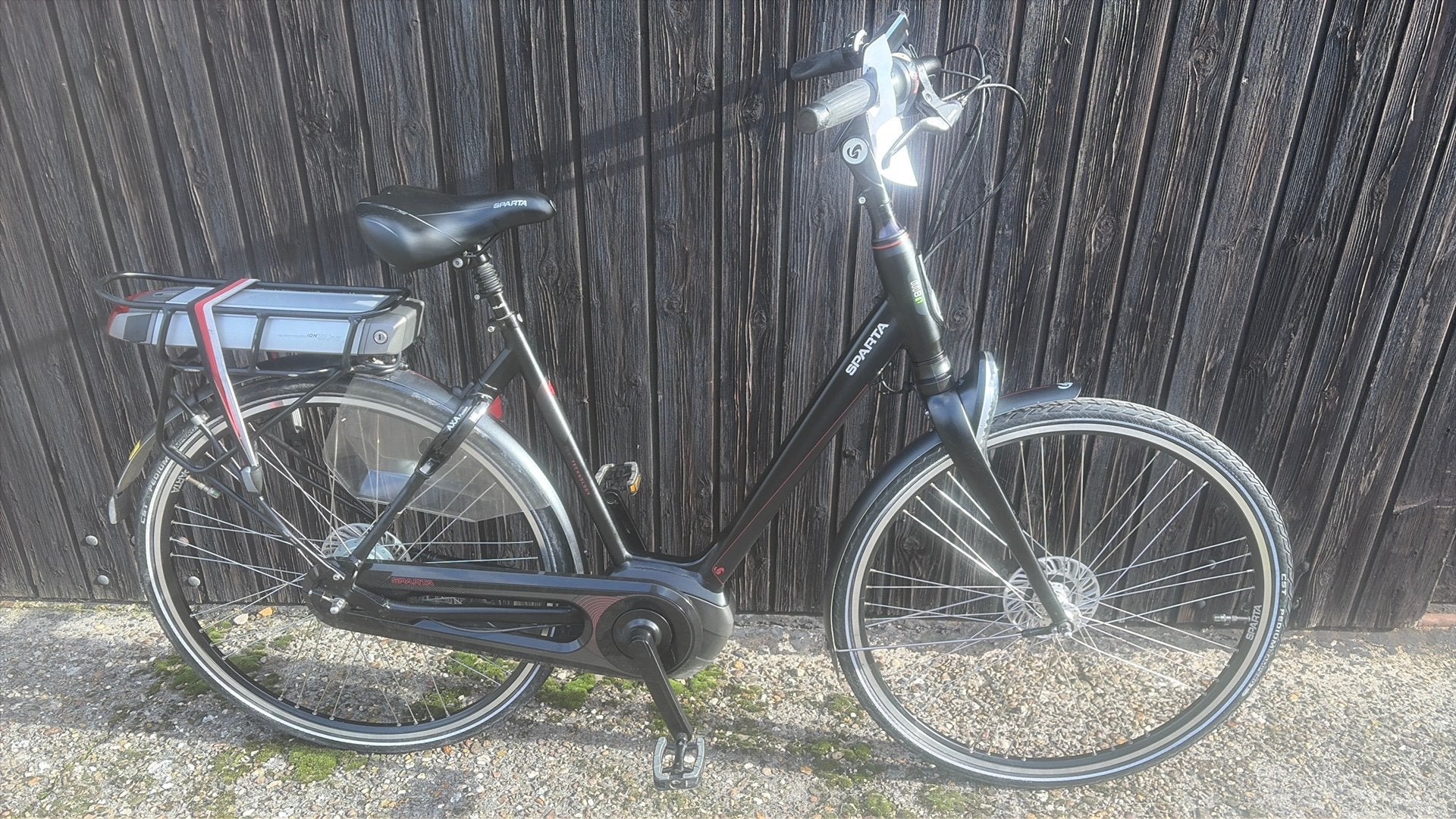 Nette Sparta m8i  e-bike met middenmotor, 500w accu, Sparta, (Extra) lage instap, Onbekend, Onbekend