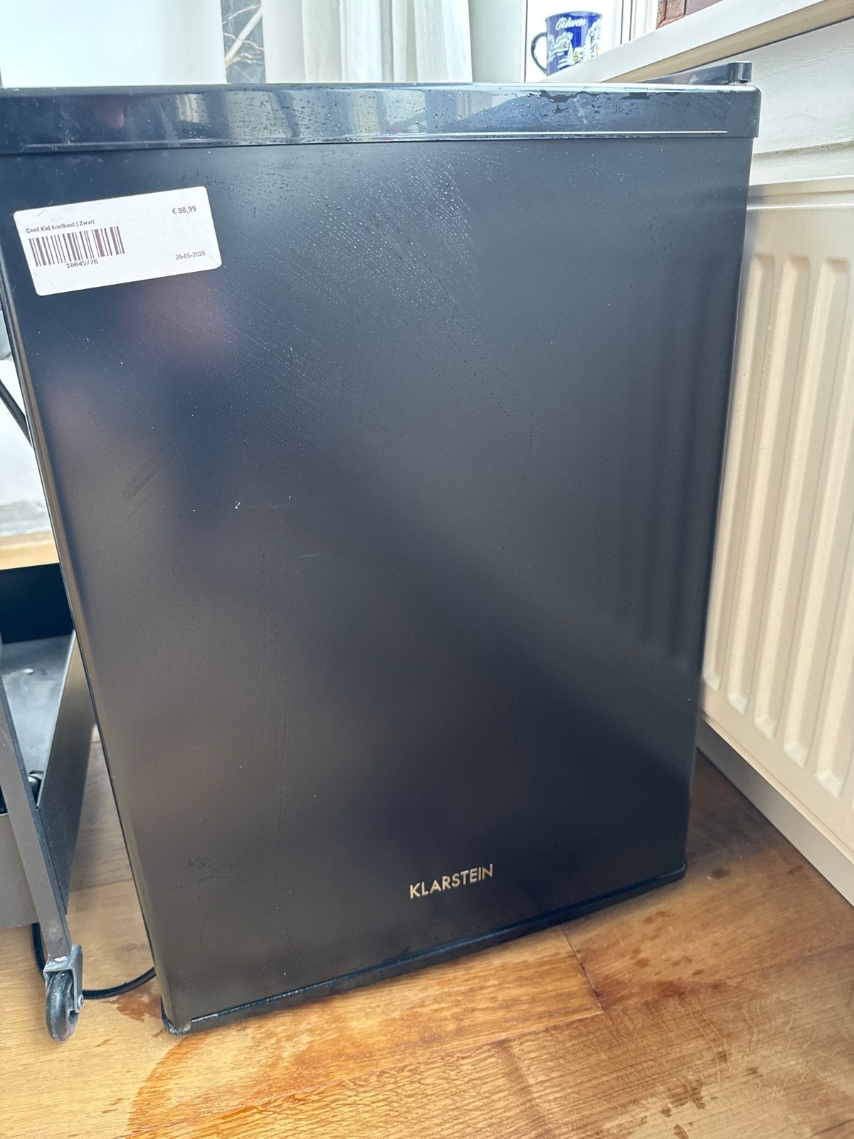 Klarstein mini fridge with freezer compartment, Ophalen, Gebruikt, Minder dan 75 liter, Met vriesvak