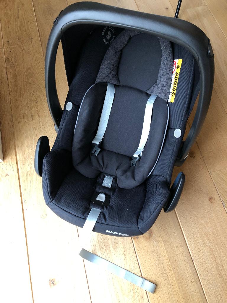 Maxi Cosi, ZGAN! Alleen gebruikt in bakfiets, Ophalen, Autogordel of Isofix, Zo goed als nieuw, 0 t/m 13 kg