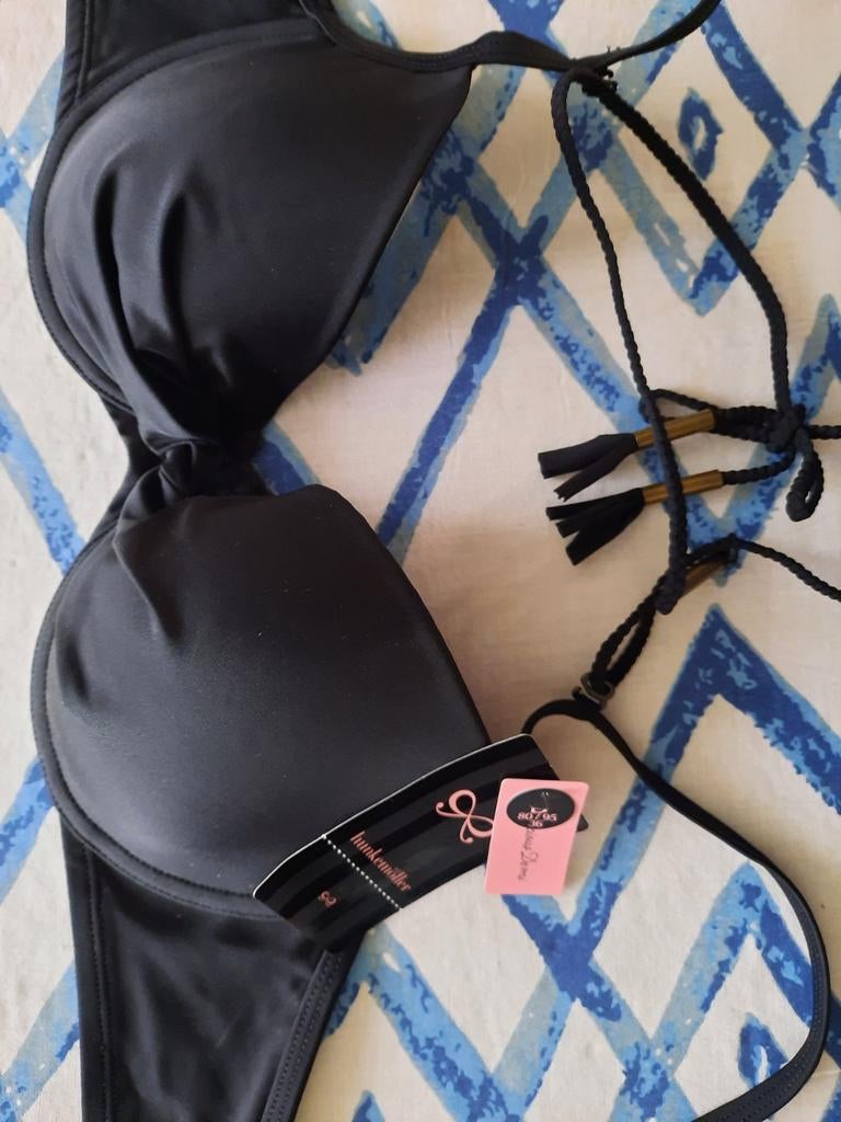 Hunkemöller bikini top 80B, Zwart, Nieuw, Ophalen of Verzenden, Bikini