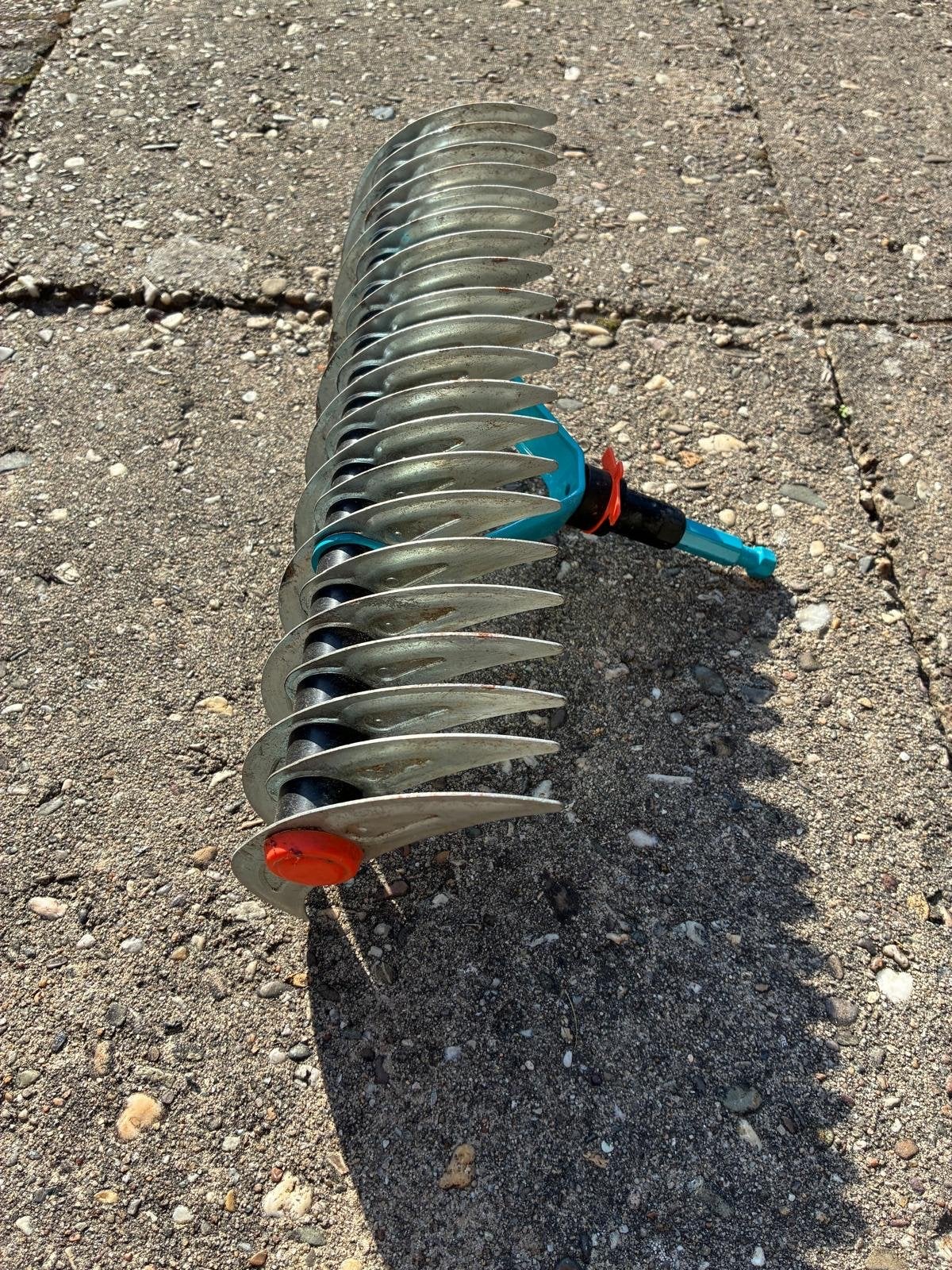 GARDENA combinatie verticuteerhark - Zo goed als nieuw, Ophalen of Verzenden, Zo goed als nieuw, Hark