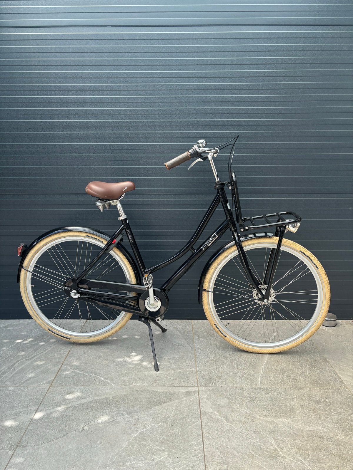 X-Tract Dockland Damesfiets met voordrager, Terugtraprem, 50 tot 53 cm, Ophalen, Overige merken