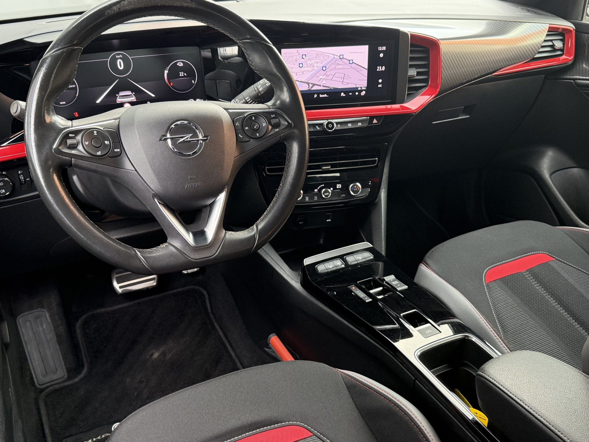 Opel Mokka-e BWJ 2021 GS Line 50-kWh 11kw bl. ADAPTIVE CRUIS, Auto's, Zwart, Origineel Nederlands, Adaptive Cruise Control, 405 min