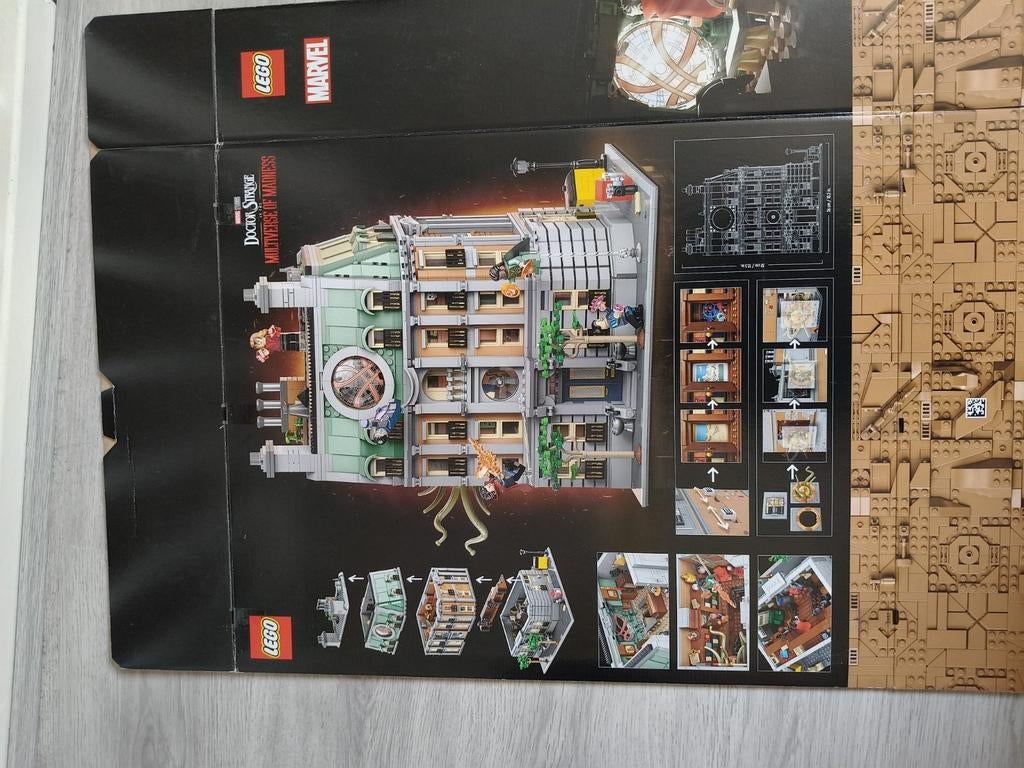 Lego Marvel Sanctum Sanctorium, 76218, Marvel, Lego, Ophalen of Verzenden, Zo goed als nieuw