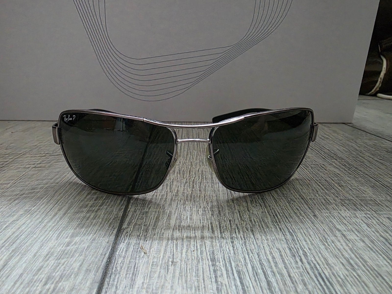 Ray ban heren zonnebril, Ophalen of Verzenden, Zo goed als nieuw, Zwart, Ray-Ban