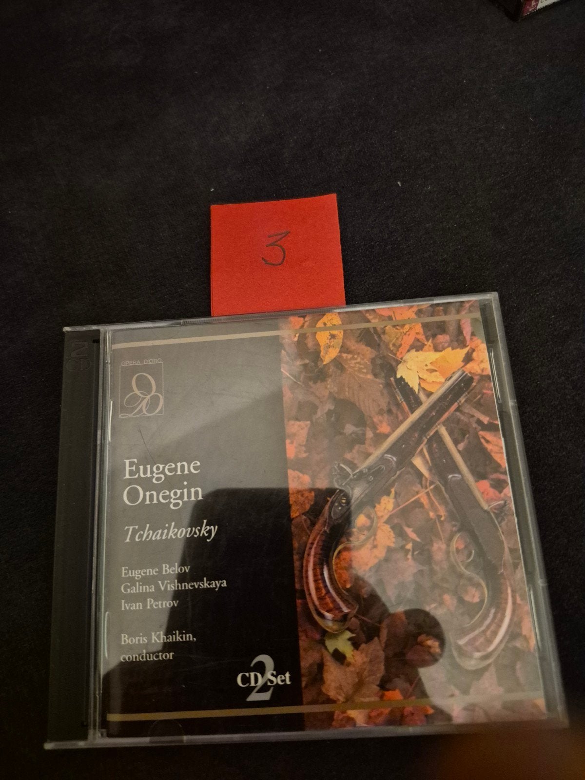Pjotr Iljitsj Tsjaikovski - Eugene Onegin CD Set, Gebruikt, Opera of Operette, Ophalen of Verzenden, Romantiek