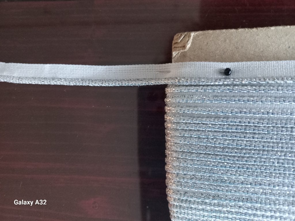 17 mtr Sierband paspel band zilverdraad decoratie biesband, Ophalen of Verzenden, Nieuw, Lint, Band of Elastiek