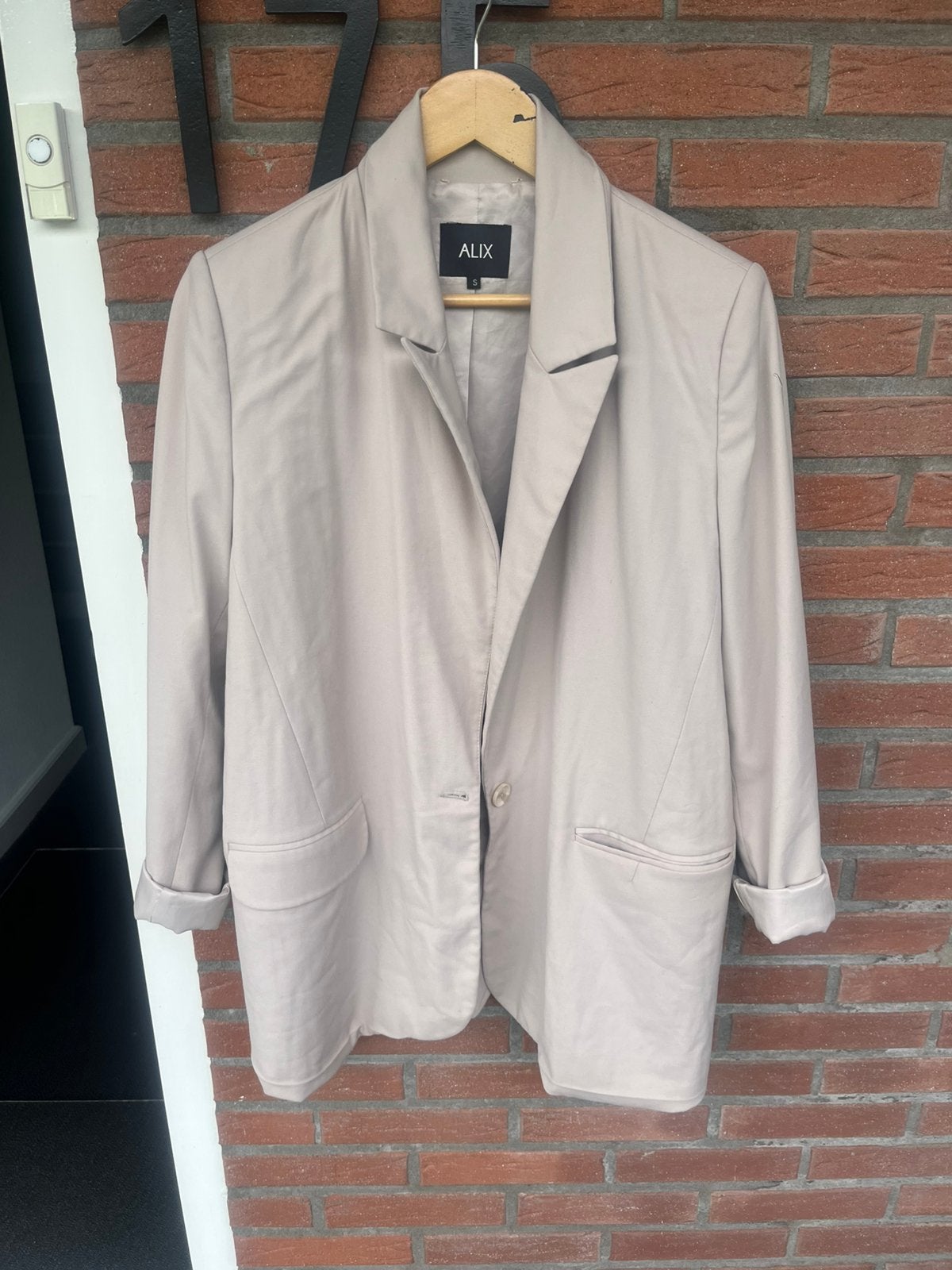 Alix the label blazer maat s als nieuw, Ophalen of Verzenden, Zo goed als nieuw, Maat 38/40 (M), Zwart