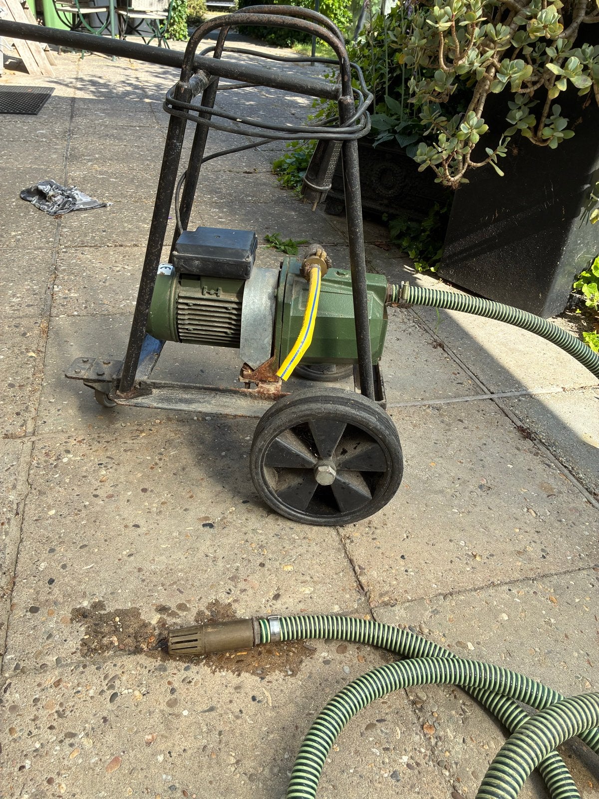 DAB JET 100 M Waterpomp op verrijdbaar onderstel, Verzenden, Gebruikt, Elektrisch, Beregeningspomp