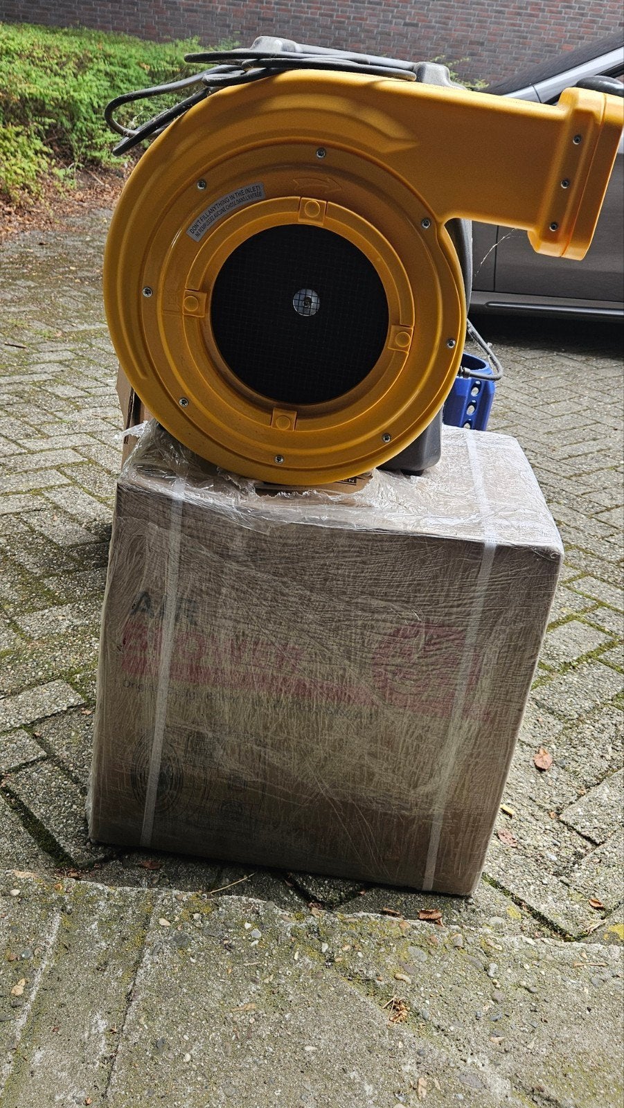 Krachtige springkussen blower 2HP - Nieuw in doos, Ophalen of Verzenden, Nieuw