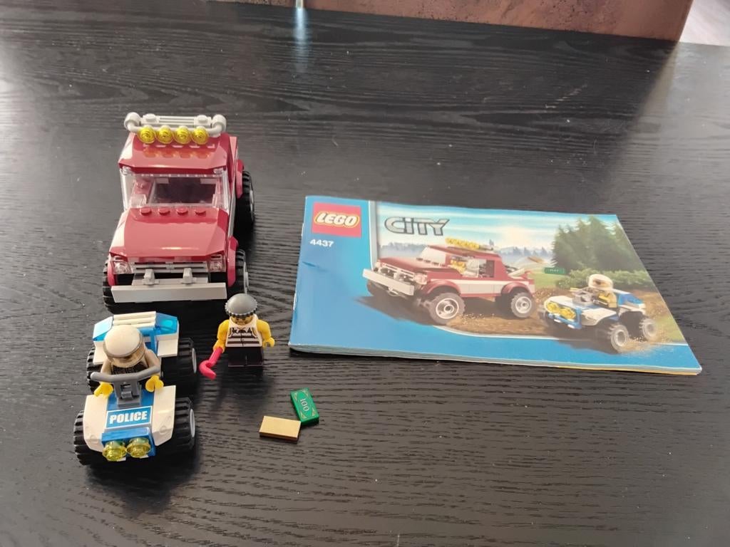 Lego City, 4437, Police Pursuit, 2012, Compleet, Lego, Ophalen of Verzenden, Complete set
