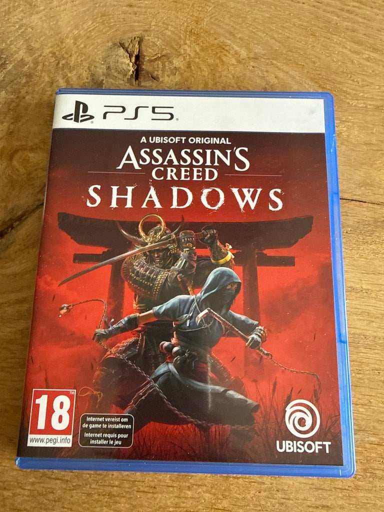 Assassin's Creed Shadows PS5 - Nieuwstaat, Spelcomputers en Games, Games | Sony PlayStation 5, Vanaf 18 jaar, 1 speler, Zo goed als nieuw