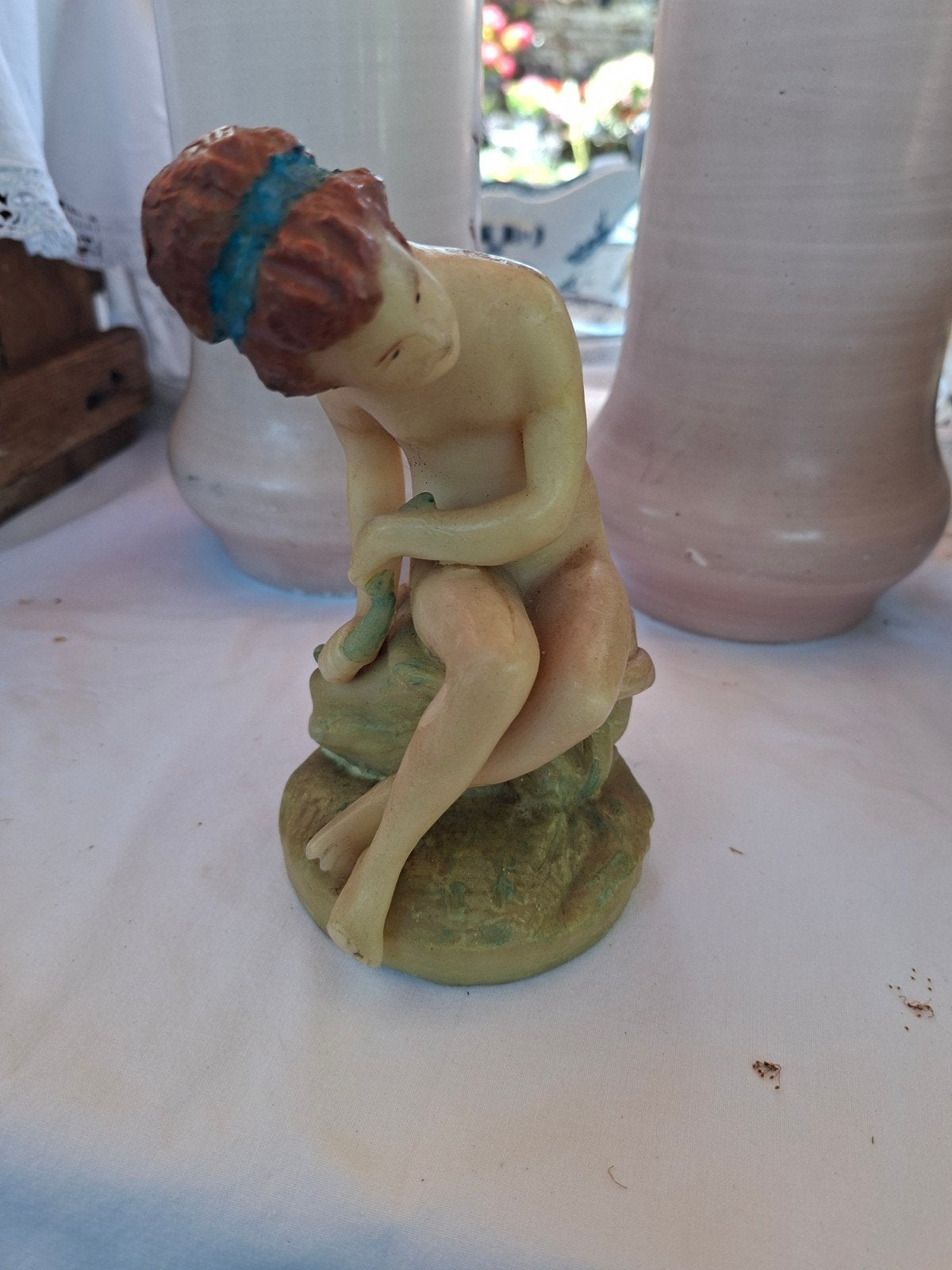 Te koop  Wax beeldje, Ophalen of Verzenden, Zo goed als nieuw, Mens