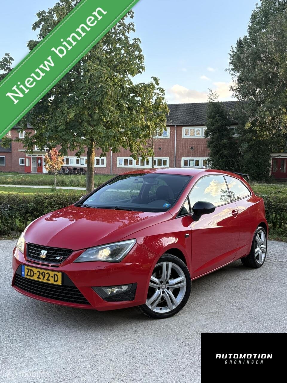 Seat Ibiza SC 1.4 TSI Cupra cruise airco pdc stoel.v, Auto's, Seat, Euro 5, Automatische klimaatregeling, Gebruikt, 4 cilinders