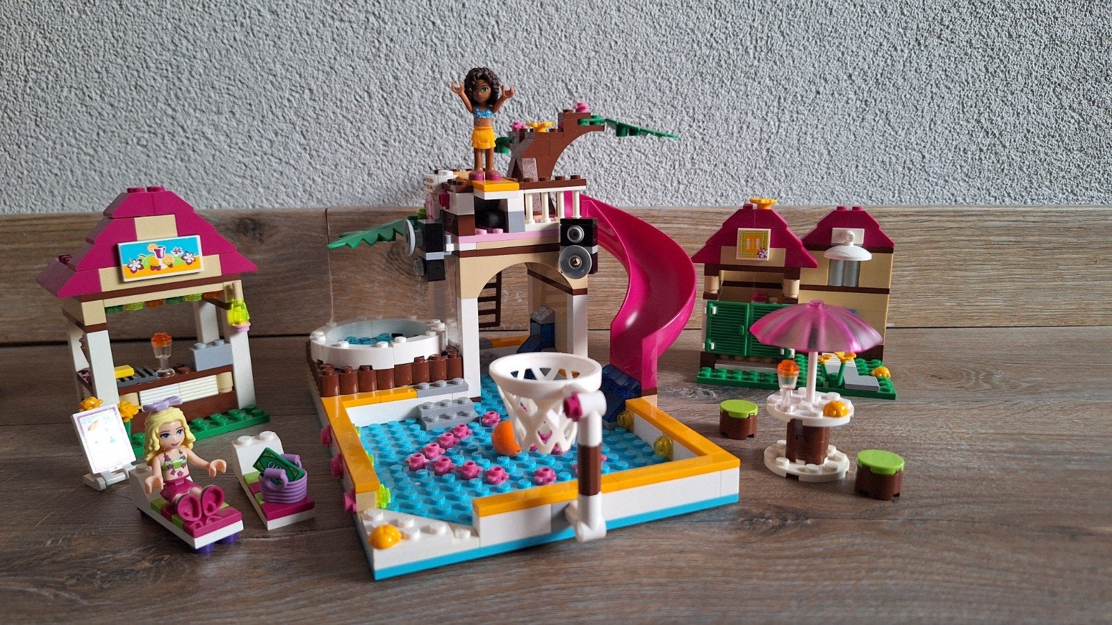 Lego Friends 41008 Zwembad van Heartlake City, Gebruikt, Lego, Friends, Ophalen of Verzenden