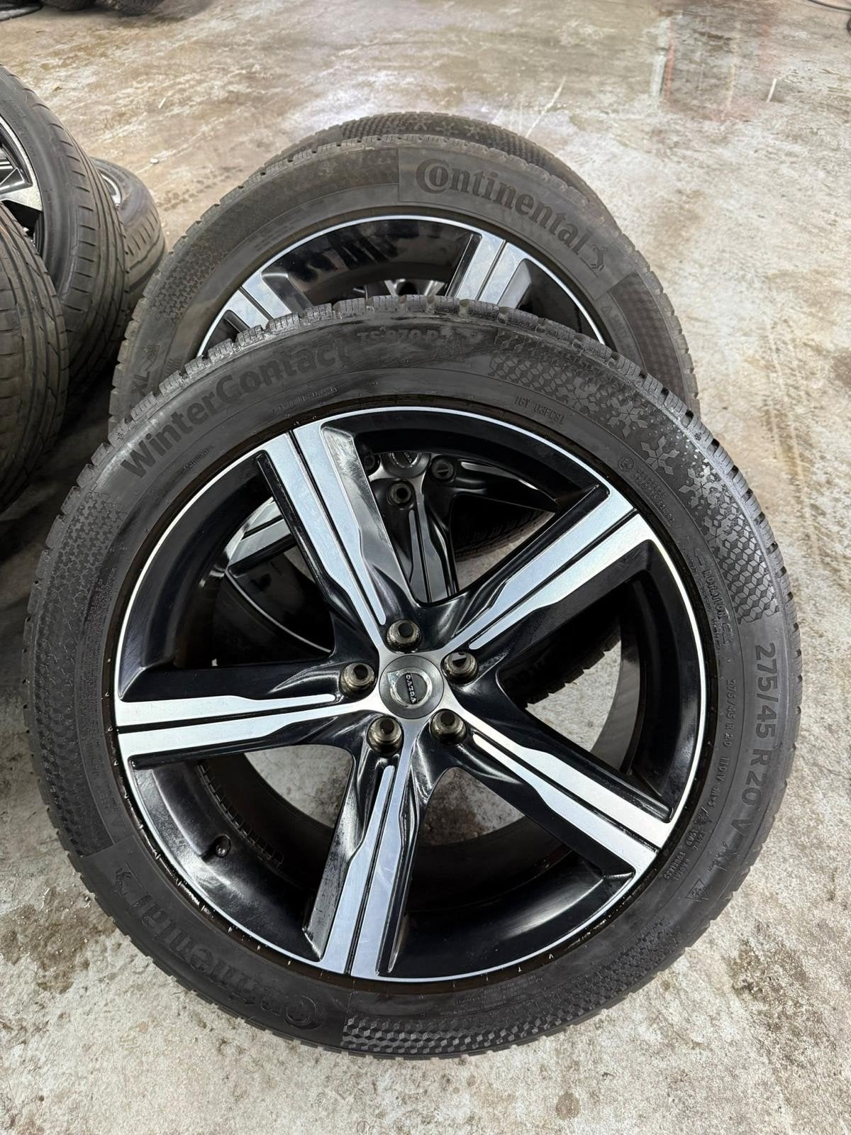 Volvo XC90 R20 Winterbanden met Velgen - Continental, Ophalen, Gebruikt, Volvo