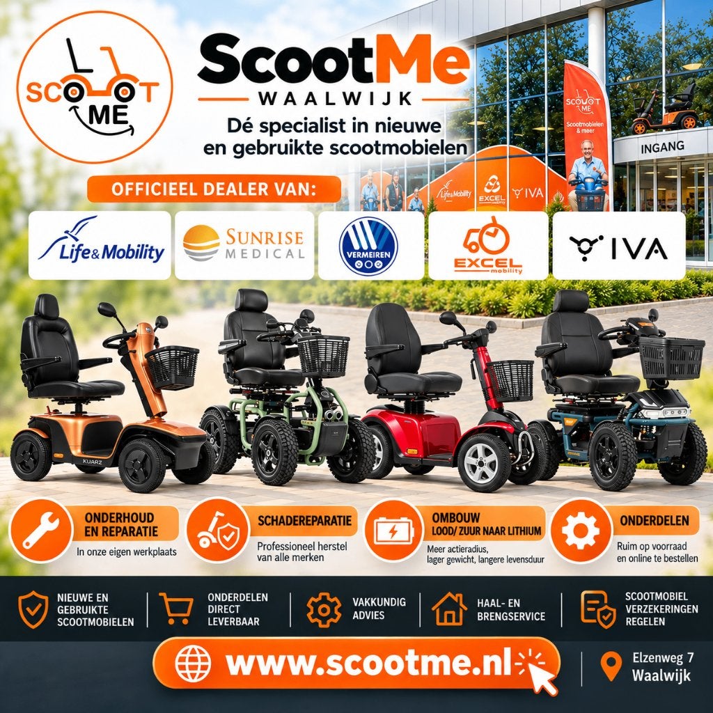 Scootmobiel - Life & Mobility Primo Arrivo, Life and Mobility, -, -, Ophalen of Verzenden
