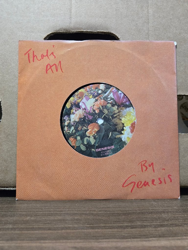 Genesis - That's all, 7 inch, Ophalen of Verzenden, Zo goed als nieuw, Pop