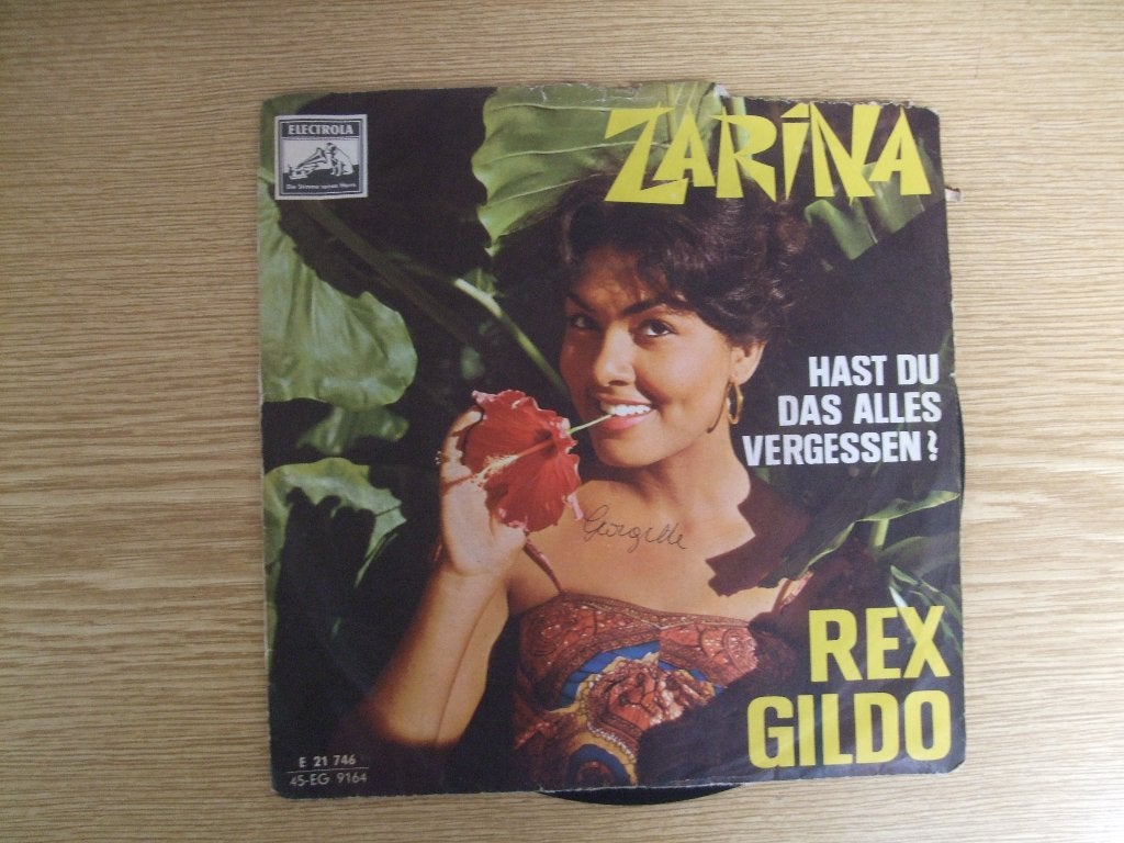 REX GILDO     ZARINA / HAST DU DAS ALLES VERGESSEN?, Cd's en Dvd's, Vinyl Singles, Zo goed als nieuw, Pop, 7 inch, Ophalen of Verzenden