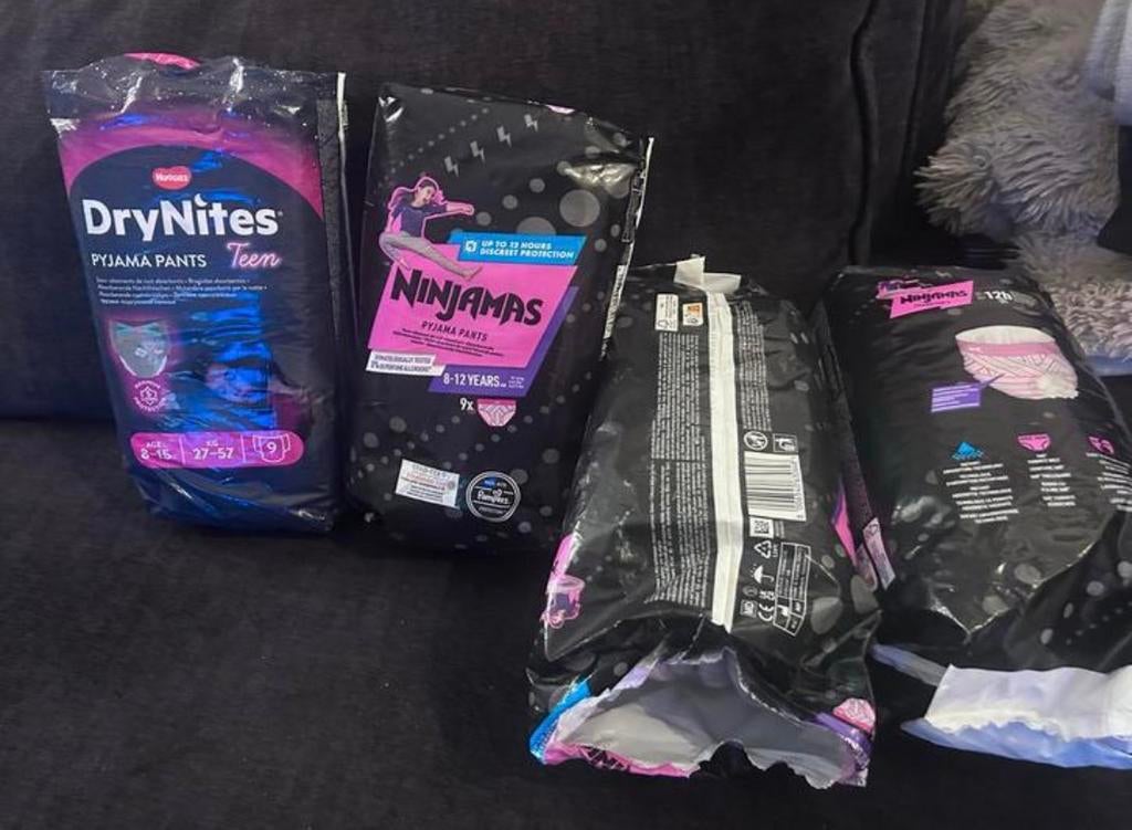 Dry Nites/Ninjamas luierbroekjes, Ophalen of Verzenden, Nieuw