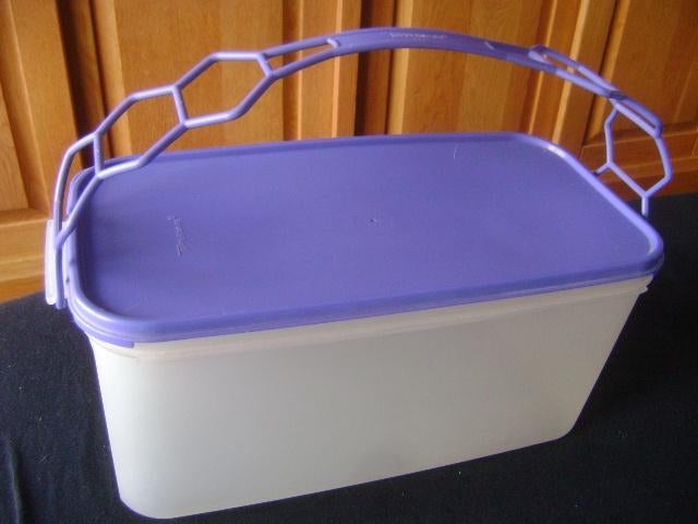 tupperware broodtrommel / vershouddoos met hengsel, Huis en Inrichting, Keuken | Tupperware, Ophalen of Verzenden, Zo goed als nieuw