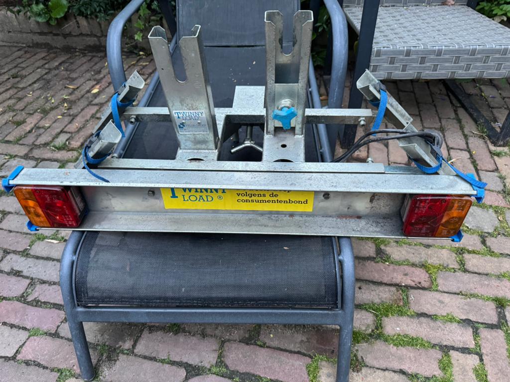 Twinny load fietsen drager, Auto diversen, Fietsendragers, Ophalen of Verzenden, Zo goed als nieuw, Trekhaakdrager