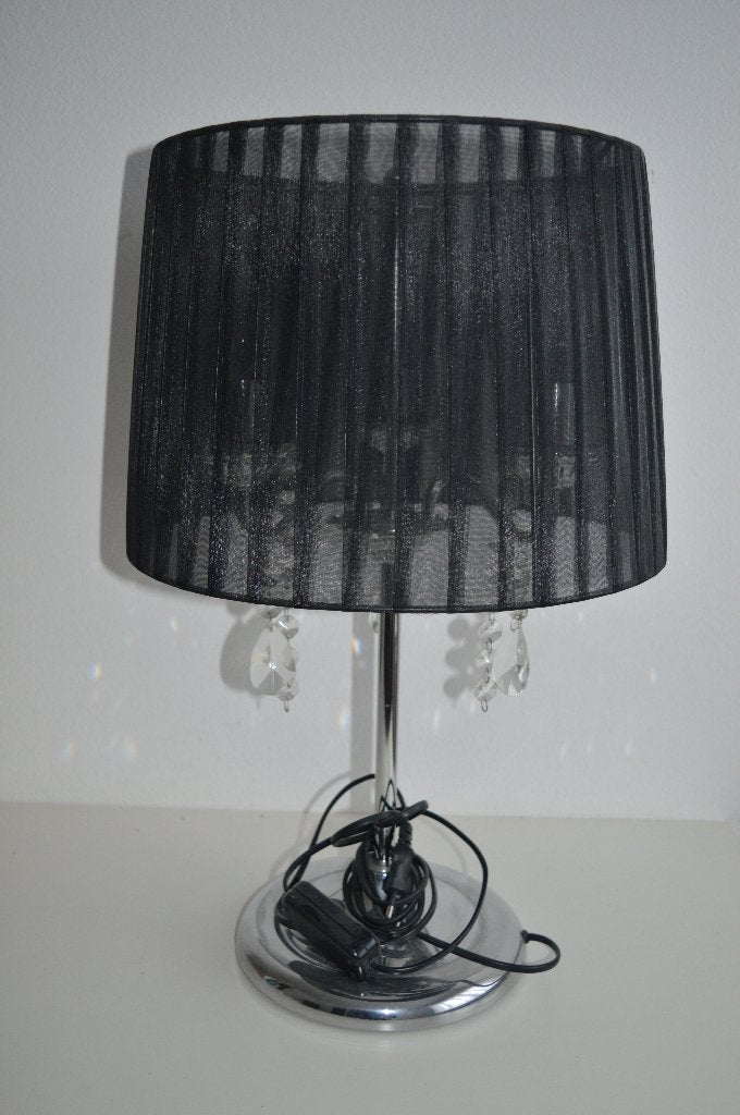 schemerlamp, Ophalen, Dimbaar, Zo goed als nieuw, Zwart