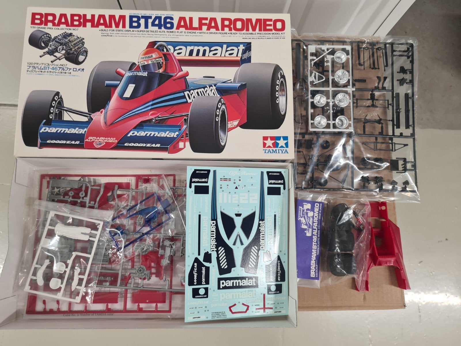 Tamiya Brabham F1, schaal 1/20, nieuw, Ophalen of Verzenden, Nieuw, Auto onroad