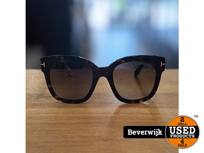 Tom Ford Beatrix-02 TF613 Dames Zonnebril - Netjes, TOM FORD, Zo goed als nieuw, https://www.tomford.com/contact-us, 598 Madison Avenue, New York, NY 10022, Verenigde Staten