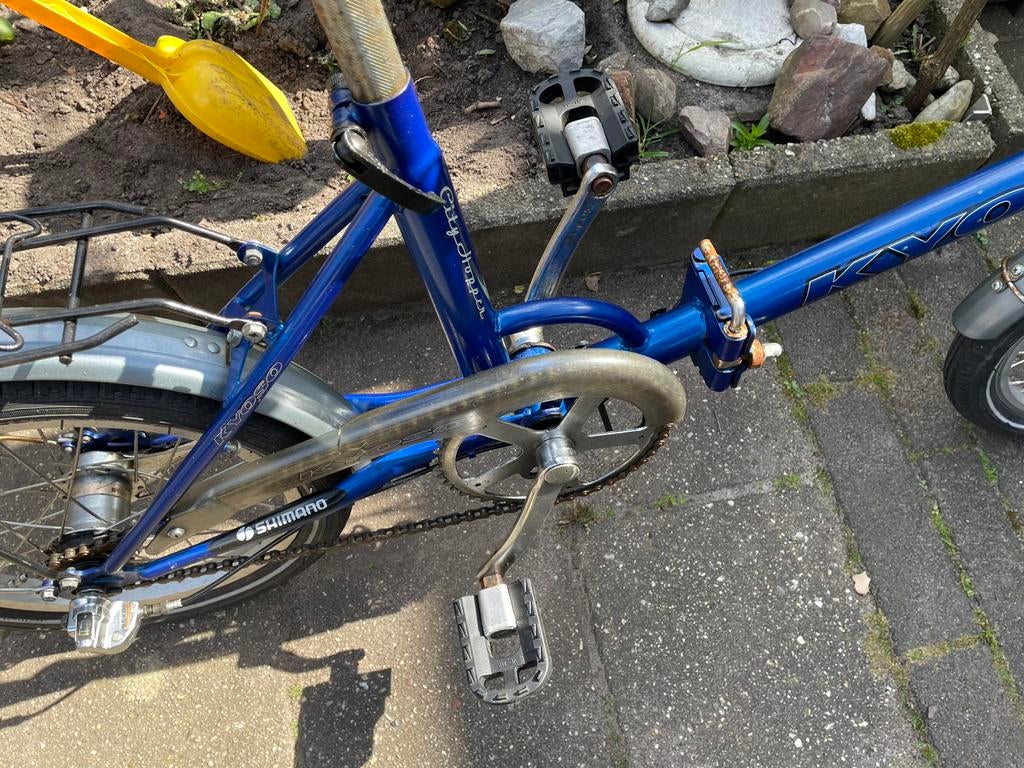 Vouwfiets 16 inch handrem en 3 verseneling, Ophalen of Verzenden, Gebruikt, 16 tot 18 inch