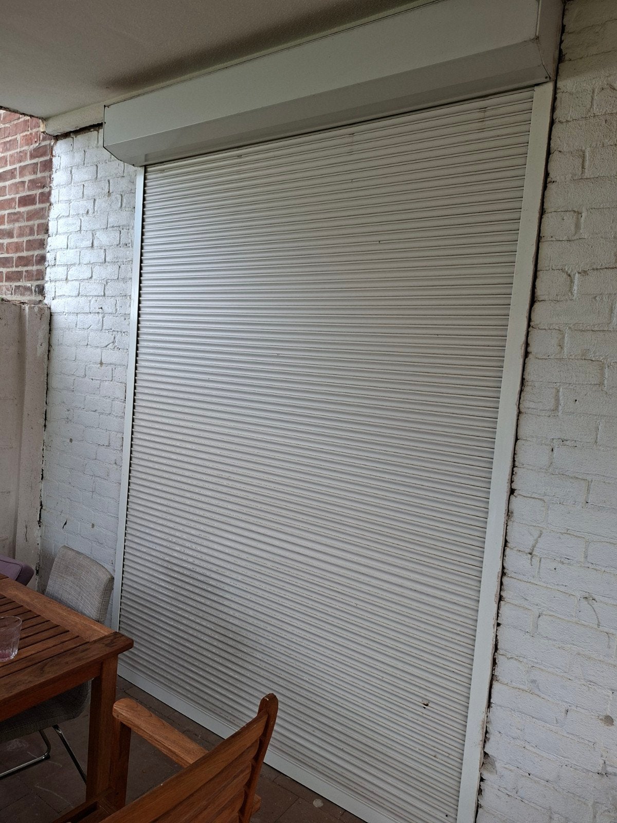 3 rolluiken (2 elektrisch, 1 handmatig), Ophalen, Gebruikt, 200 cm of meer, 150 tot 200 cm