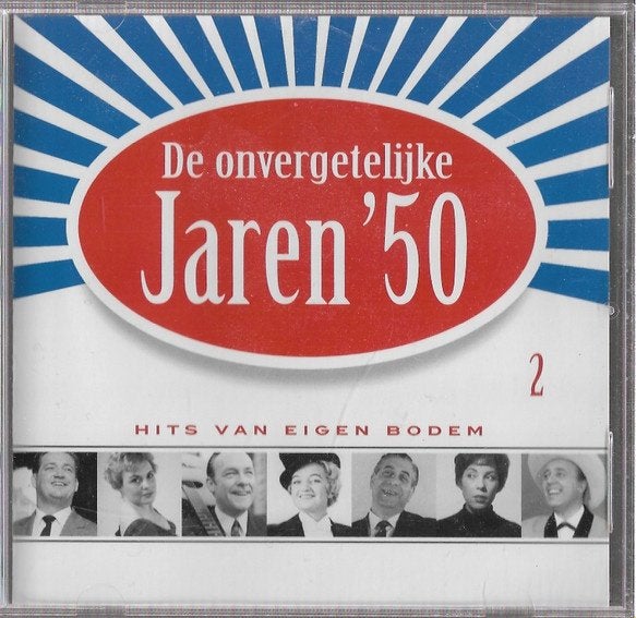 CD - De Onvergetelijke Jaren '50 - 2, Gebruikt, Ophalen of Verzenden, Verzamelalbum, Nederlandstalig