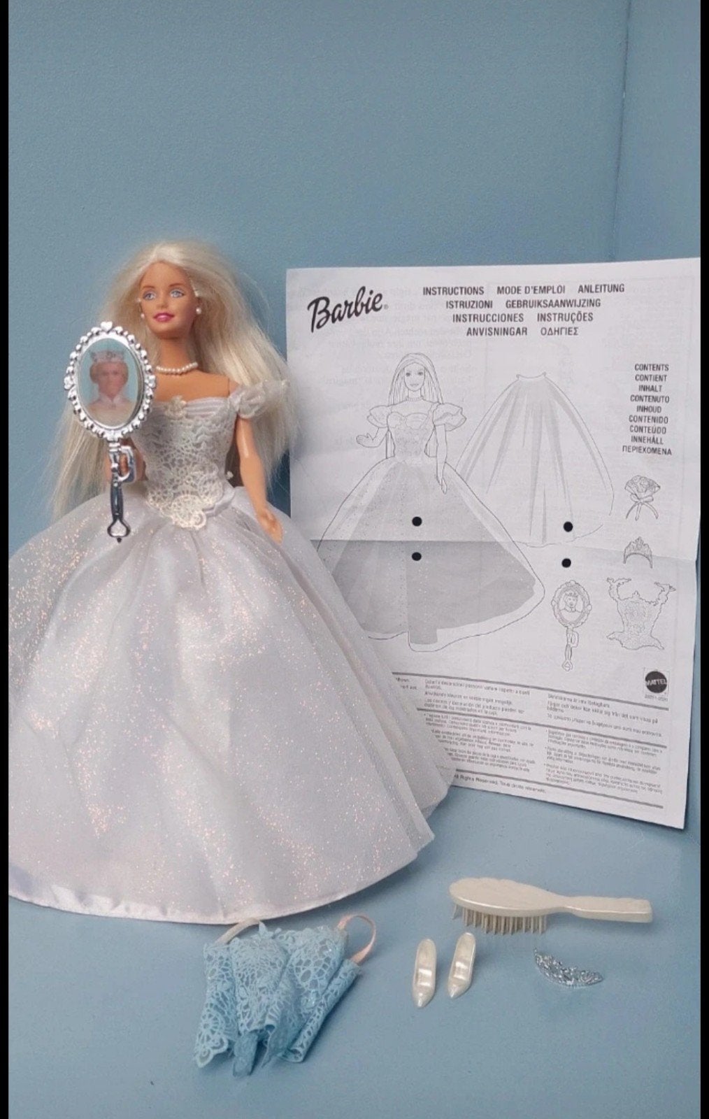 Barbie Prinses Bride met muziek, Ophalen of Verzenden, Gebruikt, Pop