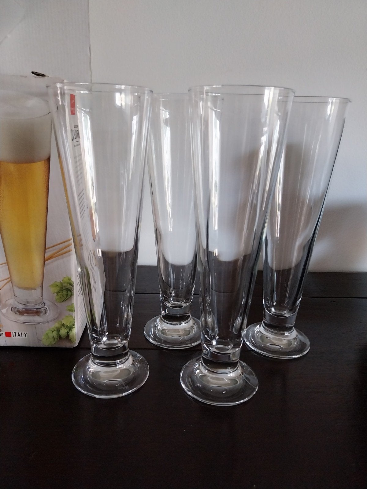 BIERGLAZEN   NIEUW, Ophalen of Verzenden