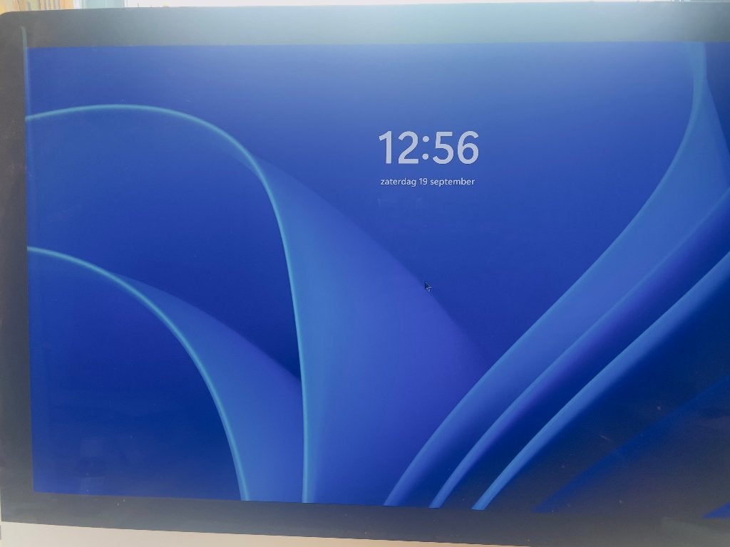 Prachtige Imac 27 met Windows 11 Prof en apple Montery, Ophalen, 8 GB, Zo goed als nieuw, Fusion Drive