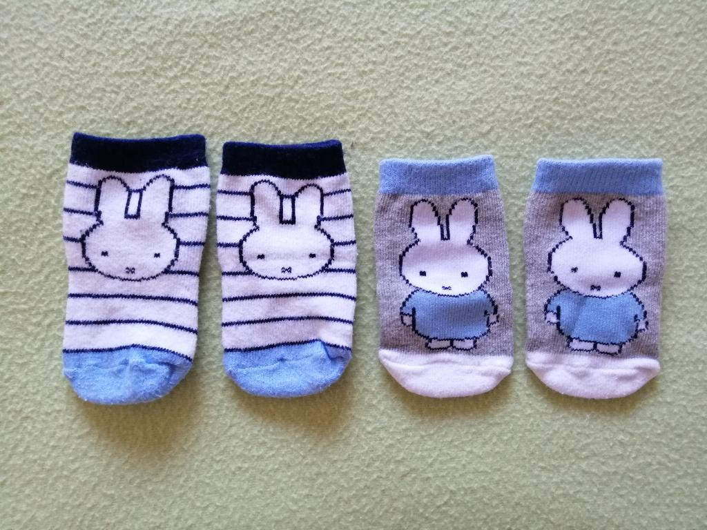 2 paar Nijntje babysokken, nieuw. Maat: 50/56, Jongetje of Meisje, Ophalen of Verzenden, Sokjes, Nieuw