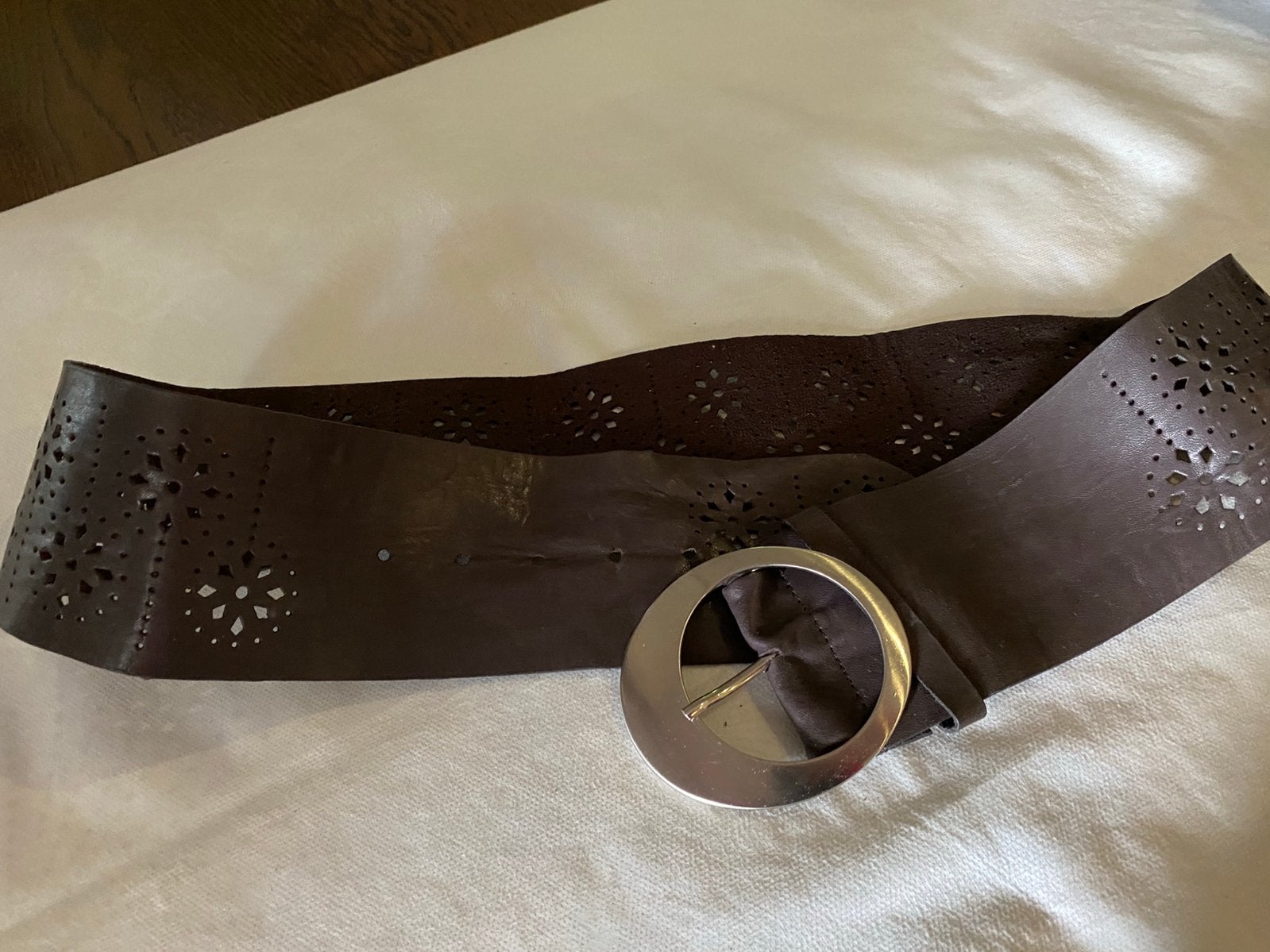 Riem Bruin 85 cm Merk Bandolera, Kleding | Dames, Riemen en Ceinturen, 80 tot 90 cm, Echt leder, Ophalen of Verzenden, Zo goed als nieuw