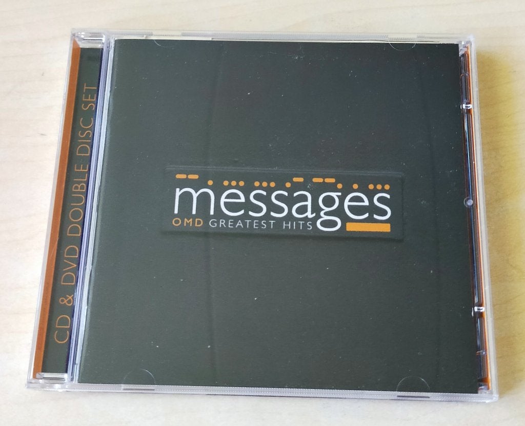 OMD - Messages Greatest Hits CD + DVD 2008, Ophalen of Verzenden, Gebruikt