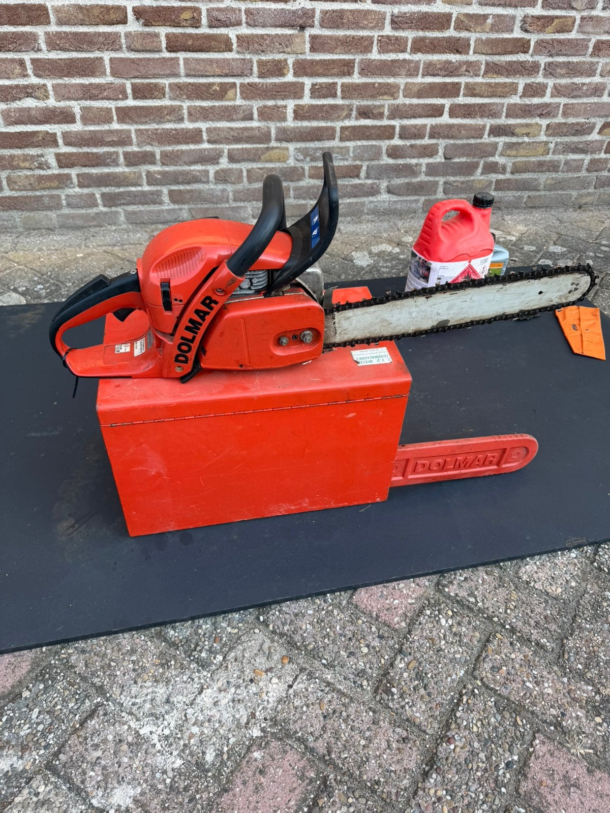 Dolmar PS500 kettingzaag, Doe-het-zelf en Verbouw, Ophalen, Gebruikt, Kettingzaag, 30 tot 70 mm