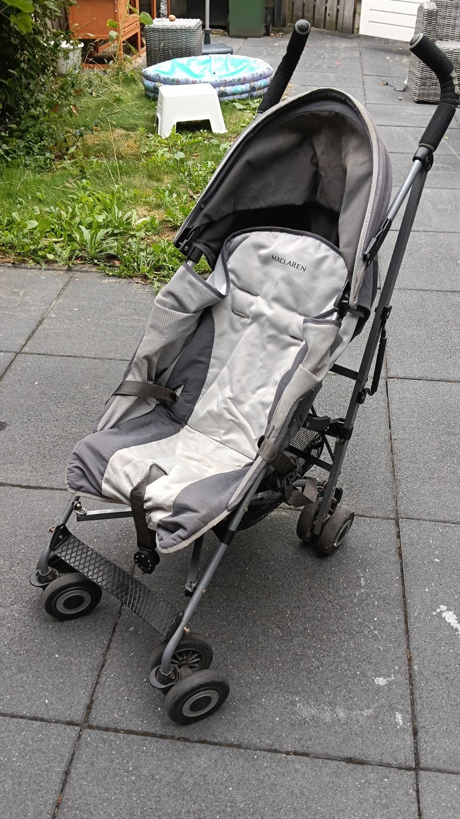 Maclaren buggy - Gebruikt en ijzersterk, Kinderen en Baby's, Buggy's, Ophalen of Verzenden, Gebruikt, Maclaren, Verstelbare rugleuning