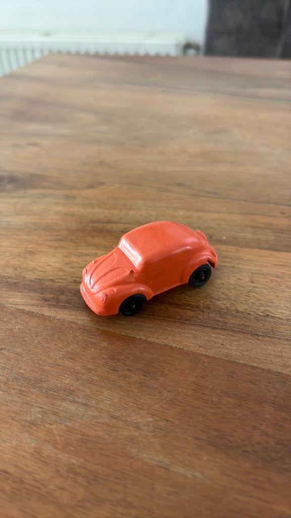 Vinyl rubber plastic volkswagen kever, Ophalen of Verzenden