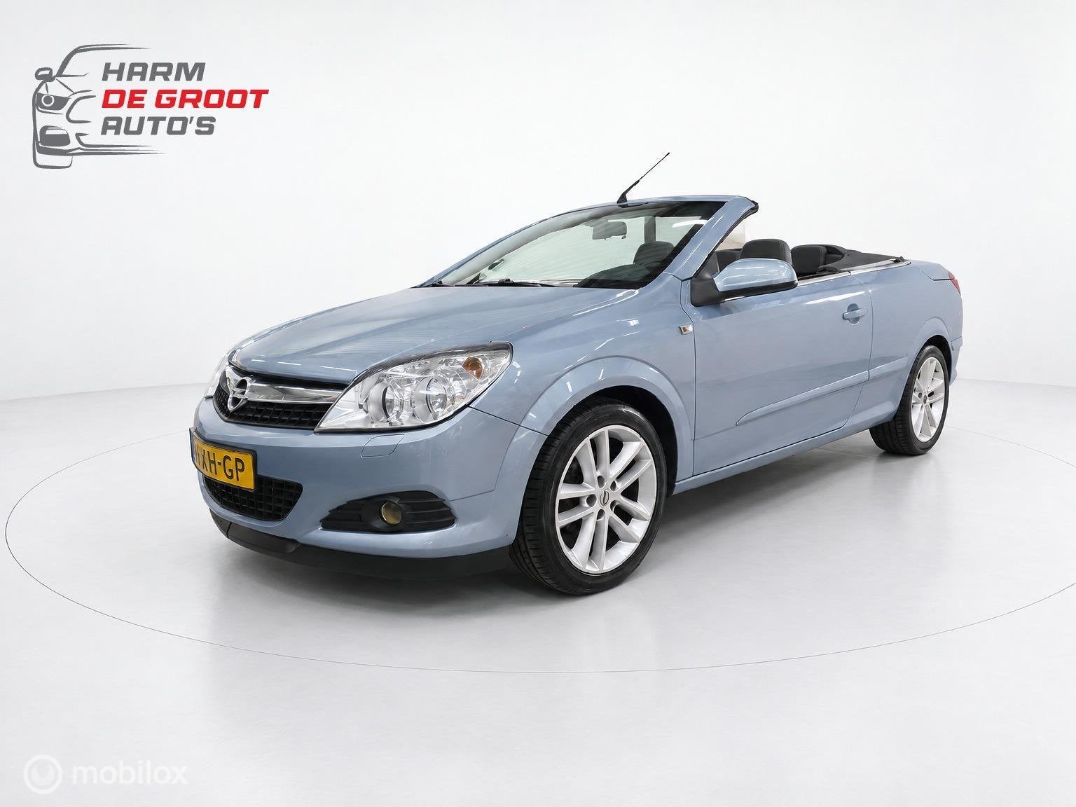 Opel Astra TwinTop 1.8,Uniek, 40.000km nap, 1e eigenaar!, Auto's, Gebruikt, Zwart, 4 cilinders, Cabriolet