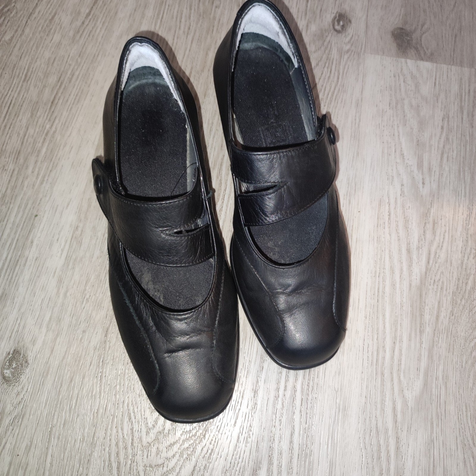 Xsensible Dames Leren Mari Jones Schoenen Zwart Maat 40, Xsensible, Schoenen met lage hakken, Zwart, Ophalen of Verzenden